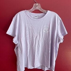 Pink Cropped T-Shirt XXL
